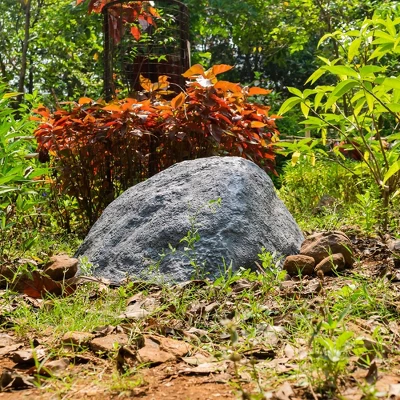 Outdoor Natural Artificial Round Rock Decor For Gardens, Lawns, And Landscapes 4 Outdoor Natural Artificial Round Rock Decor For Gardens, Lawns, And Landscapes - Image 2