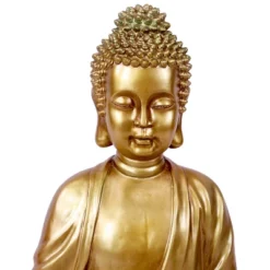 Sunnydaze Decor Sunnydaze 36"H Electric Fiberglass Relaxed Buddha Outdoor Water Fountain With LED Light 11 Sunnydaze Decor Sunnydaze 36"H Electric Fiberglass Relaxed Buddha Outdoor Water Fountain With LED Light -Sunnydaze Decor Store GUEST bc26c5ce 1819 4d84 a846 45241a4e890b