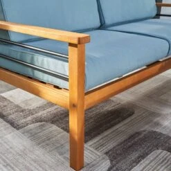 Gloucester 4pc Patio Sofa Set - Vifah -Sunnydaze Decor Store GUEST bc2838da d3e5 4076 bf37 dcf4830594fd