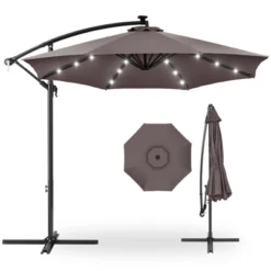Best Choice Products 10ft Solar LED Offset Hanging Outdoor Market Patio Umbrella W/ Easy Tilt Adjustment 28 Best Choice Products 10ft Solar LED Offset Hanging Outdoor Market Patio Umbrella W/ Easy Tilt Adjustment -Sunnydaze Decor Store GUEST be2e63b2 9199 4b68 a8cb 2928f7342d39