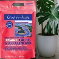 Coast Of Maine Indoor Outdoor Mount Desert Island Blend Organic Cactus And Succulent Potting Soil Mix With Beneficial Nutrients, 8 Quart Bag -Sunnydaze Decor Store GUEST be92cf29 04f7 430d 9b69 0d87b5d10aad