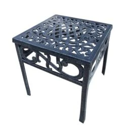 Mississippi 17" Outdoor Cast Aluminum Square Table - Oakland Living 7 Mississippi 17" Outdoor Cast Aluminum Square Table - Oakland Living -Sunnydaze Decor Store GUEST bea51f45 0fb5 4cd4 8e9e e1ac1a80c3da
