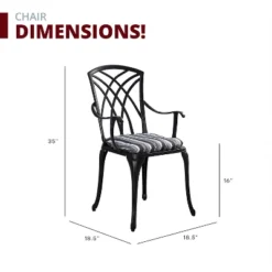 Kinger Home Ekta 3-Piece Patio Bistro Set -Sunnydaze Decor Store GUEST bedf86c1 4a5d 452e ab77 c25a48868ee4