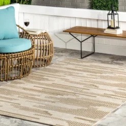 NuLOOM Maddy Abstract Lined Indoor/Outdoor Patio Area Rug 18 NuLOOM Maddy Abstract Lined Indoor/Outdoor Patio Area Rug -Sunnydaze Decor Store GUEST befc0a05 1376 44e9 aefa d8cb1185ed37