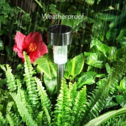 Dartwood Solar Pathway LED Lights - Outdoor Solar Lights For Your Yard, Pathway, Lawn, Patio, Or Driveway (20 Pack , Black) -Sunnydaze Decor Store GUEST c067dd4d e22e 45a5 b4c5 0071afc3748f