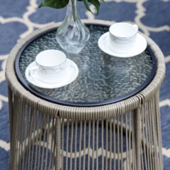 3pc Conversation Set With Cushions - Captiva Designs -Sunnydaze Decor Store GUEST c16c17d8 ee68 4810 8888 c546f784ce6c