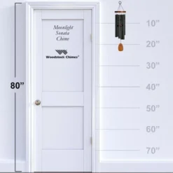 Woodstock Wind Chimes Signature Collection, Moonlight Sonata Chime, 23'' Moonlight Sonata Chime Black Wind Chime MOSO -Sunnydaze Decor Store GUEST c17599c5 e607 4422 b2b3 d027b717d88e