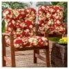 Set Of 2 Roma Floral Outdoor Seat/Back Chair Cushions - Kensington Garden -Sunnydaze Decor Store GUEST c19c1416 10d1 42ee b125 d78900b3c4a1