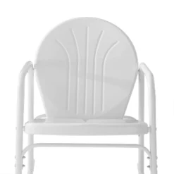 Griffith 3pc Outdoor Rocking Chair Set - White - Crosley -Sunnydaze Decor Store GUEST c20443f4 07a2 47eb b308 8a747a5b61db