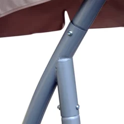 Outsunny 3 Person Patio Swing Seats, Porch Swing With Stand And Adjustable Canopy Outdoor Swing Chair Bench For Garden, Poolside 17 Outsunny 3 Person Patio Swing Seats, Porch Swing With Stand And Adjustable Canopy Outdoor Swing Chair Bench For Garden, Poolside -Sunnydaze Decor Store GUEST c292e65a 3d8c 4930 8d6e 3626dccb9fcc