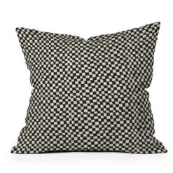 Iveta Abolina Lazy Checker Outdoor Throw Pillow Coal Black - Deny Designs 11 Iveta Abolina Lazy Checker Outdoor Throw Pillow Coal Black - Deny Designs -Sunnydaze Decor Store GUEST c2ba6a0d 04ea 4700 839d 7f895e6fccd6