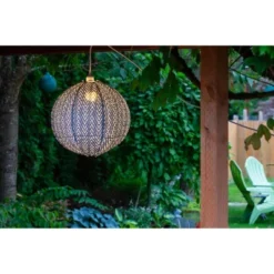 18" X 18" Stella Nova Outdoor Light Metallic Blue - Allsop 13 18" X 18" Stella Nova Outdoor Light Metallic Blue - Allsop -Sunnydaze Decor Store GUEST c52d7ed4 98f6 4527 b685 9d7aa24b0c63