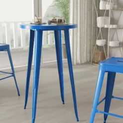 Merrick Lane Round Bar Height Patio Table With Powder Coated Galvanized Steel Frame For Indoor And Outdoor Use 14 Merrick Lane Round Bar Height Patio Table With Powder Coated Galvanized Steel Frame For Indoor And Outdoor Use -Sunnydaze Decor Store GUEST c5d718ad b8a4 4377 a7cc 26fbe38154a0