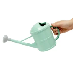 Farmlyn Creek Small Mint Green Plastic Watering Can With Long Spout Sprinkler Head For Garden, Indoor And Outdoor Plants, Flowers, 0.4 Gallon -Sunnydaze Decor Store GUEST c5ed1983 f329 40dd ab06 d6e5e0a547e8