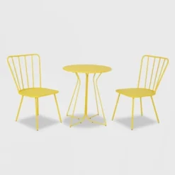 Heidi 3pc Indoor/Outdoor Patio Bistro Set - Novogratz