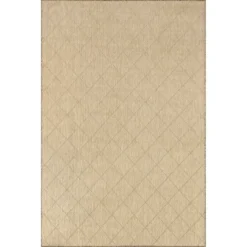 NuLOOM Ray Diamond Indoor/Outdoor Patio Area Rug -Sunnydaze Decor Store GUEST c68ed7be 8736 4fd8 9dca 8c3fd111873f