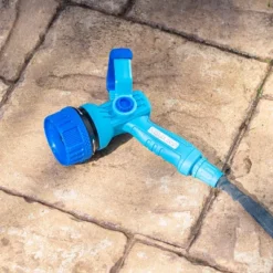 Aqua Joe AJ-IFHN Indestructible Fireman's High Pressure Hose Nozzle | 3 Selectable Settings -Sunnydaze Decor Store GUEST c69191da 6a6e 4c16 923c 037022b32b6b