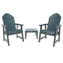 Hamilton 3pc Outdoor Set With Deck Chairs & Adirondack Side Table - Highwood -Sunnydaze Decor Store GUEST c6af3cd1 deae 4166 bff9 a157f3411eee