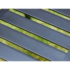 7pc Outdoor Rectangular Table & 6 Chairs With Grid Design - Black - Captiva Designs 22 7pc Outdoor Rectangular Table & 6 Chairs With Grid Design - Black - Captiva Designs -Sunnydaze Decor Store GUEST c6f0c18b 802d 4a0c a1b2 8aff5a1e7c56