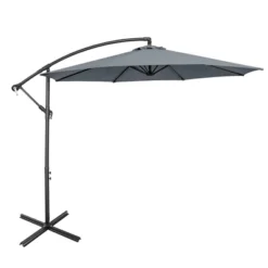 Costway 10 FT Patio Offset Umbrella W/8 Ribs Cross Base Tilt 31 Costway 10 FT Patio Offset Umbrella W/8 Ribs Cross Base Tilt -Sunnydaze Decor Store GUEST c9ec993d 45b2 4648 b67c 9519b66f48ae