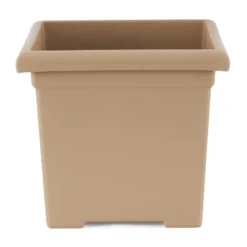 HC Companies ROS15500A34 13.25 Inch Deep By 15.5 Inch Wide Outdoor Square Accent Planter For Flowers, Vegetables, And Succulents, Sandstone Tan 7 HC Companies ROS15500A34 13.25 Inch Deep By 15.5 Inch Wide Outdoor Square Accent Planter For Flowers, Vegetables, And Succulents, Sandstone Tan -Sunnydaze Decor Store GUEST c9ee9124 e2fb 4921 ac02 cf9214772810