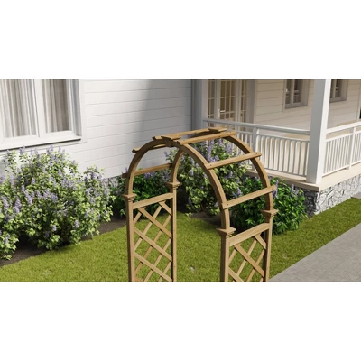 Collingwood 7' Outdoor Arbor - Vita 4 Collingwood 7' Outdoor Arbor - Vita - Image 2