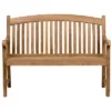 Newcastle Outdoor Teak Wood Bench - International Home Miami -Sunnydaze Decor Store GUEST cafbe9c7 8848 445a ab4a 80d510d08d16