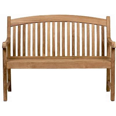 Newcastle Outdoor Teak Wood Bench - International Home Miami 3 Newcastle Outdoor Teak Wood Bench - International Home Miami