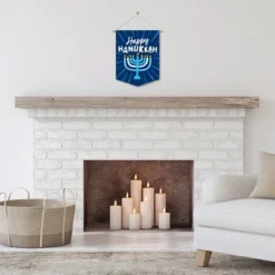 Big Dot Of Happiness Hanukkah Menorah - Outdoor Home Decorations - Double-Sided Chanukah Holiday Party Garden Flag - 12 X 15.25 Inches -Sunnydaze Decor Store GUEST cb21d939 37ac 49b9 8929 f4fe18c71177