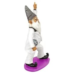 Design Toscano Disco Tony, Gnome Fever Statue - Multicolored