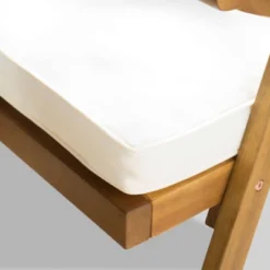 Hermosa 7pc Acacia Wood Oval Dining Set - Teak/Cream - Christopher Knight Home 9 Hermosa 7pc Acacia Wood Oval Dining Set - Teak/Cream - Christopher Knight Home -Sunnydaze Decor Store GUEST cce5277f 4009 4c21 86d7 9c0741eb663c