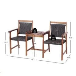 Patio Small Space Chat Sets -Sunnydaze Decor Store GUEST cdc088a6 e44b 4509 b476 4019e91a4fbd