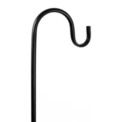 Northlight 36” Black Metal Shepard’s Hook Outdoor Garden Stake -Sunnydaze Decor Store GUEST ce584e6a f07c 49c4 a68f dbe04ec97e2f