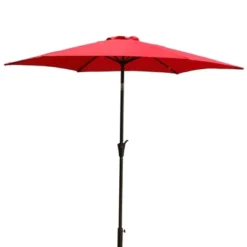 9' Aluminum Outdoor Patio Umbrella With Carry Bag - Wellfor -Sunnydaze Decor Store GUEST ced3f35c a02e 4910 83b4 ade8f4cf71f2