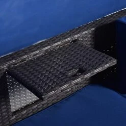 4pc Outdoor Wicker Rectangle Daybed With Canopy & Cushions - Blue - GODEER 26 4pc Outdoor Wicker Rectangle Daybed With Canopy & Cushions - Blue - GODEER -Sunnydaze Decor Store GUEST cf05f8cc eea1 4832 865e 9270dafee752