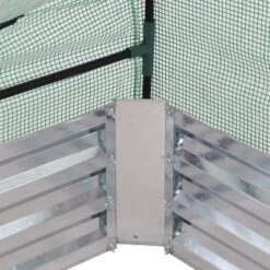 Sunnydaze Decor Sunnydaze Steel Raised Garden Bed With Greenhouse Cover - Green 17 Sunnydaze Decor Sunnydaze Steel Raised Garden Bed With Greenhouse Cover - Green -Sunnydaze Decor Store GUEST cf2f88a6 4d3b 4808 a570 e1d0fcda8448