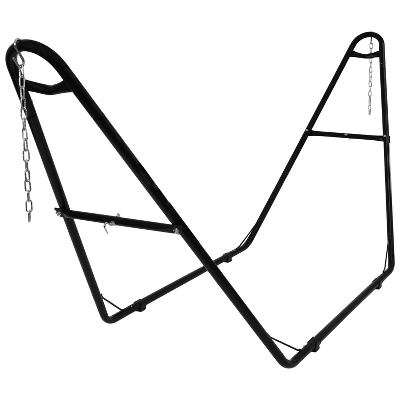 Sunnydaze Decor Sunnydaze Heavy-Duty Universal Multi-Use Heavy-Duty Steel Hammock Stand For 9 To 14 Feet Hammocks - 550 Lb Weight Capacity 16 Sunnydaze Decor Sunnydaze Heavy-Duty Universal Multi-Use Heavy-Duty Steel Hammock Stand For 9 To 14 Feet Hammocks - 550 Lb Weight Capacity - Image 14