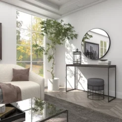 Metal Fabric Patio Garden Stool - Olivia & May -Sunnydaze Decor Store GUEST cf603466 9239 45de 9747 9b154a7b99e0