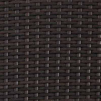 Palm Harbor 6pc All-Weather Wicker Patio Seating Set - Sand - Crosley 7 Palm Harbor 6pc All-Weather Wicker Patio Seating Set - Sand - Crosley - Image 5