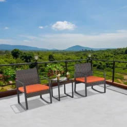 Saint Birch 3pcs Wicker Rocker Set -Sunnydaze Decor Store GUEST d2579af0 5cfc 4331 917c a8a812cf7be6