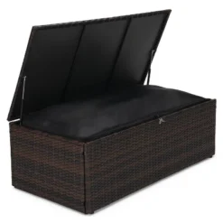 5pc Wicker Outdoor Conversation Set - EDYO LIVING -Sunnydaze Decor Store GUEST d262ca2b 8dda 4c2a 9cb8 0350f233d1fa