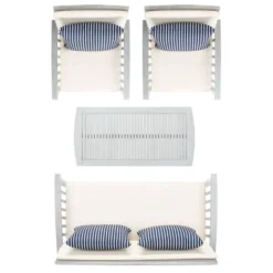 Rocklin 4pc Living Set - Gray/Beige/Navy - Safavieh 14 Rocklin 4pc Living Set - Gray/Beige/Navy - Safavieh -Sunnydaze Decor Store GUEST d2f097a1 b948 4bd8 9e87 e790b15f214e