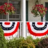 Patriotic Embroidered Bunting USA 48" X 24" Pleated Banner With Brass Grommets Briarwood Lane 1 Patriotic Embroidered Bunting USA 48" X 24" Pleated Banner With Brass Grommets Briarwood Lane -Sunnydaze Decor Store GUEST d2f9eb88 78d7 45d9 bcc4 2c2f5de008e7