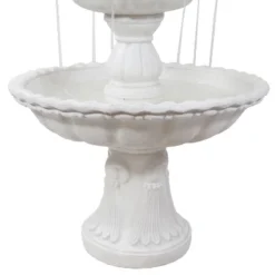 Sunnydaze Decor Sunnydaze 59"H Electric Fiberglass 3-Tier Welcome Pineapple Top Outdoor Water Fountain -Sunnydaze Decor Store GUEST d31c0241 1bad 4d42 a051 b4adc28e7ba4