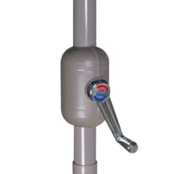 Northlight 10' X 6.5' Outdoor Patio Market Umbrella With Hand Crank - Blue -Sunnydaze Decor Store GUEST d361d1d9 e67f 4b2b a7c6 2b46bb8ff705