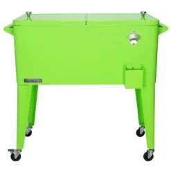 80qt Portable Rolling Patio Cooler - Permasteel -Sunnydaze Decor Store GUEST d365f1f2 86ec 4d4d 87d7 cdd40c5c82e4