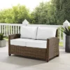 Bradenton Outdoor Wicker Loveseat - Crosley -Sunnydaze Decor Store GUEST d399257c d7ed 4c22 a07f f80712a9e8e5