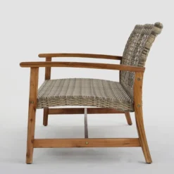 Hampton Wicker Loveseat - Natural/Gray - Christopher Knight Home 14 Hampton Wicker Loveseat - Natural/Gray - Christopher Knight Home -Sunnydaze Decor Store GUEST d4a90277 9791 403f a21d 1e683a1685a0