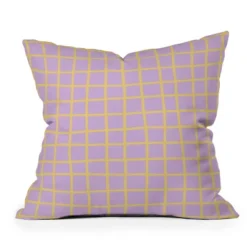 Maria Creative Windowpane Outdoor Throw Pillow Lavender/Lemon - Deny Designs 10 Maria Creative Windowpane Outdoor Throw Pillow Lavender/Lemon - Deny Designs -Sunnydaze Decor Store GUEST d54bf670 b3df 426d ae37 2bb48c50b3af