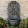 Sunnydaze Decor Sunnydaze 27"H Solar-Powered Polystone Florence Outdoor Wall-Mount Water Fountain -Sunnydaze Decor Store GUEST d556c507 d29e 4ee1 941b b67613888e29 1